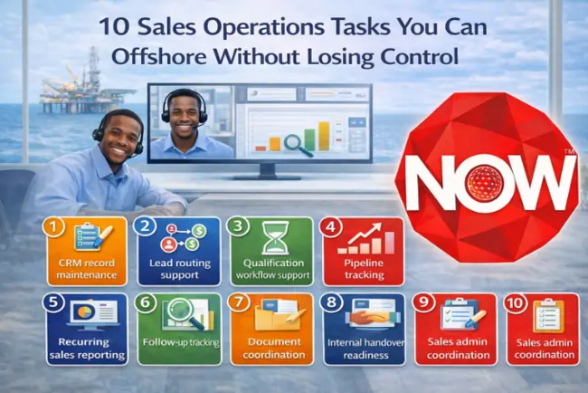 10 Sales Operations Tasks You Can Offshore Without Losing Control