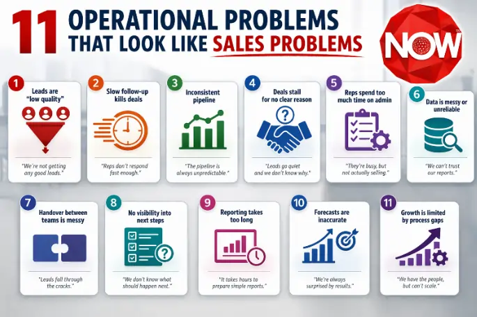 11 Operational Problems That Look Like Sales Problems