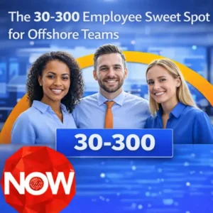30-300 Employees Sweet Spot for Offshore Teams