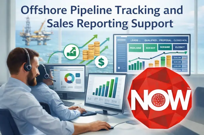 Offshore Pipeline Tracking and Sales Reporting Support