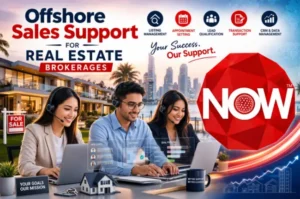 Offshore Sales Support for Real Estate Brokerages