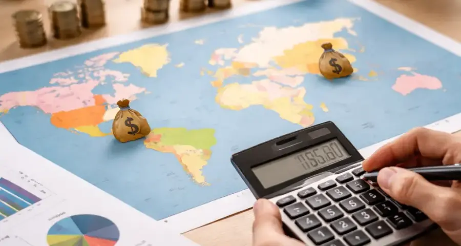 The Math Behind Geo-Arbitrage Savings