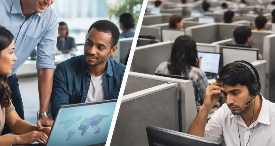 The Key Differences: Offshore Operations Model Explained vs Traditional Outsourcing Limitations