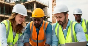 What Large Construction Projects Teach About Team Scaling, team scaling, large construction projects